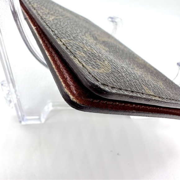 Authentic Louis Vuitton Porte 2 Cartes Vertical Bifold ID / Card Holder EUC - Picture 11 of 13